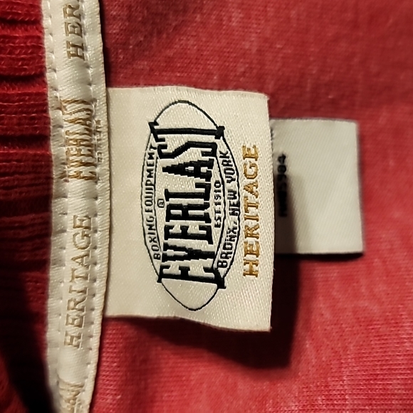 Everlast Heritage Sugar Ray Leonard Bomber Jacket 1979 World Champion Red Sz L - Picture 12 of 15